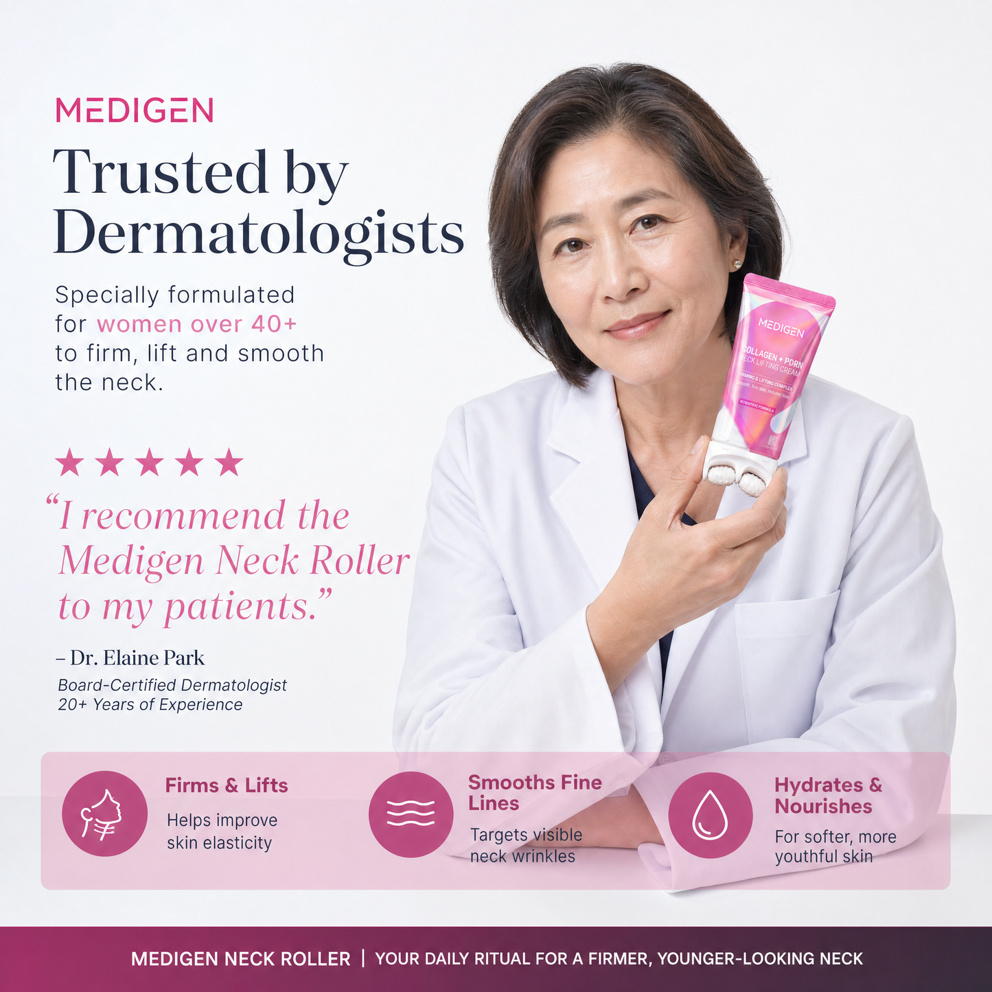 MediGen Collagen + PDRN Neck Lifting Cream